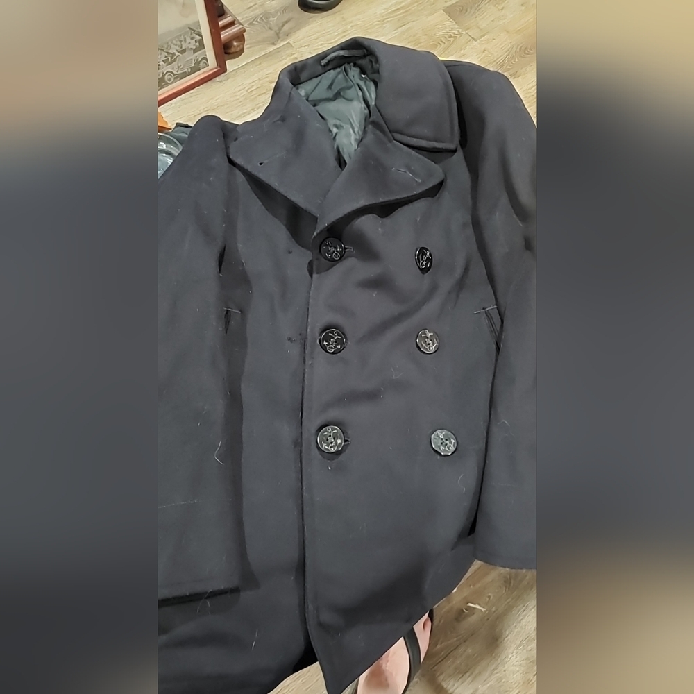 WWII WW2 Navy pea coat 42R